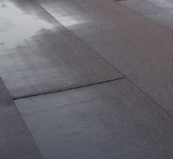 Felt flat roofing materials